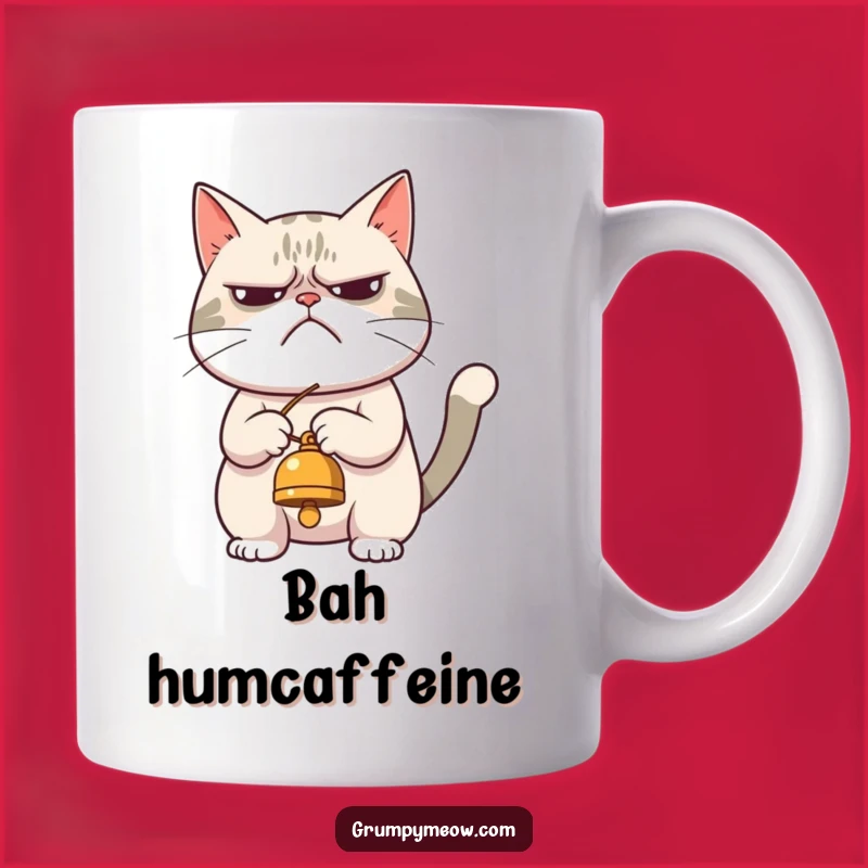 Grumpy Cat Bell Play Mug: Relatable Humor & Perfect Funny Gift for Cat Lovers