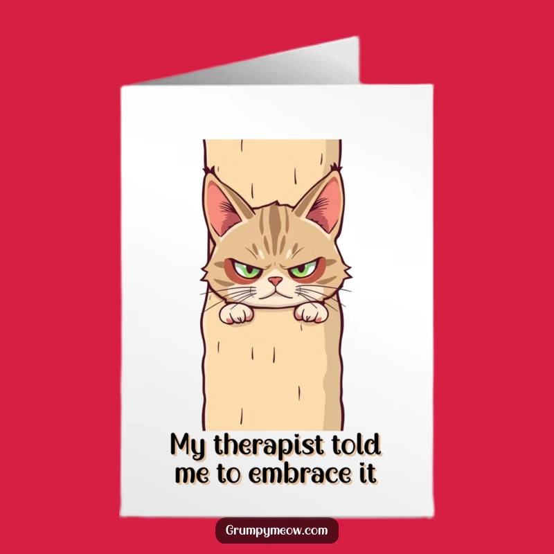 Free Printable Grumpy Cat Birthday Card: Suspicious Feline Fun Downloadable Gift